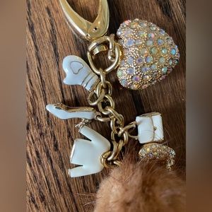 Gold Keychain, Purse, or Zipper Accessory